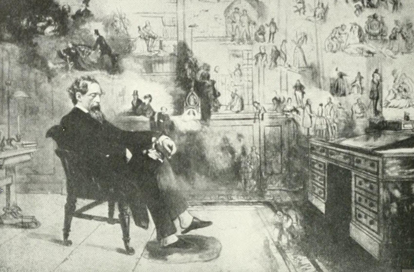 Charles Dickens Among His Characters