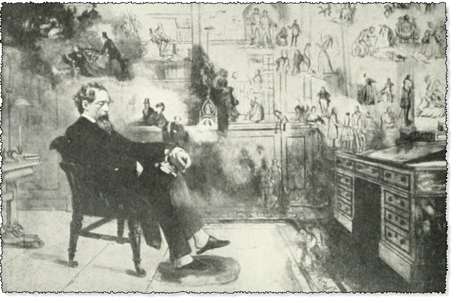 Charles Dickens Among His Characters