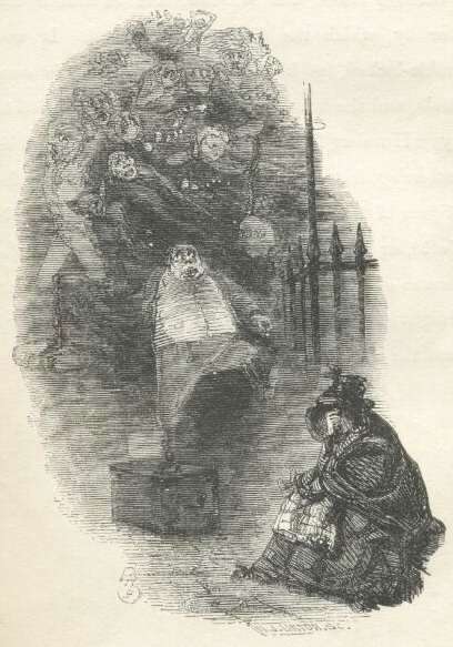 Illustrations from Dickens A Christmas Carol:
Ghosts of Departed Usurers