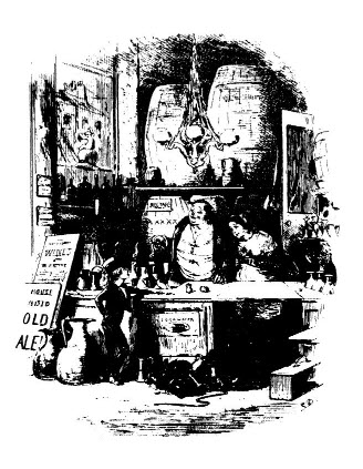 An Illustration from David Copperfield, by Phiz