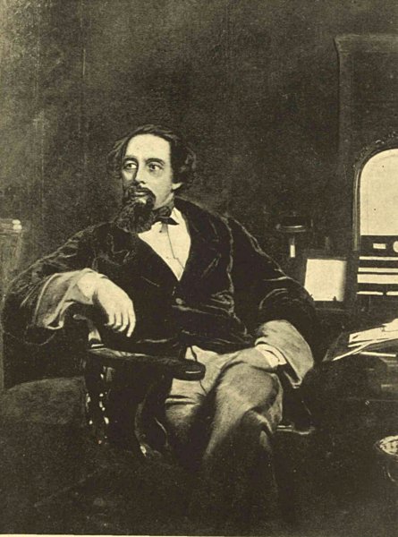 1859 Photograph of Charles Dickens